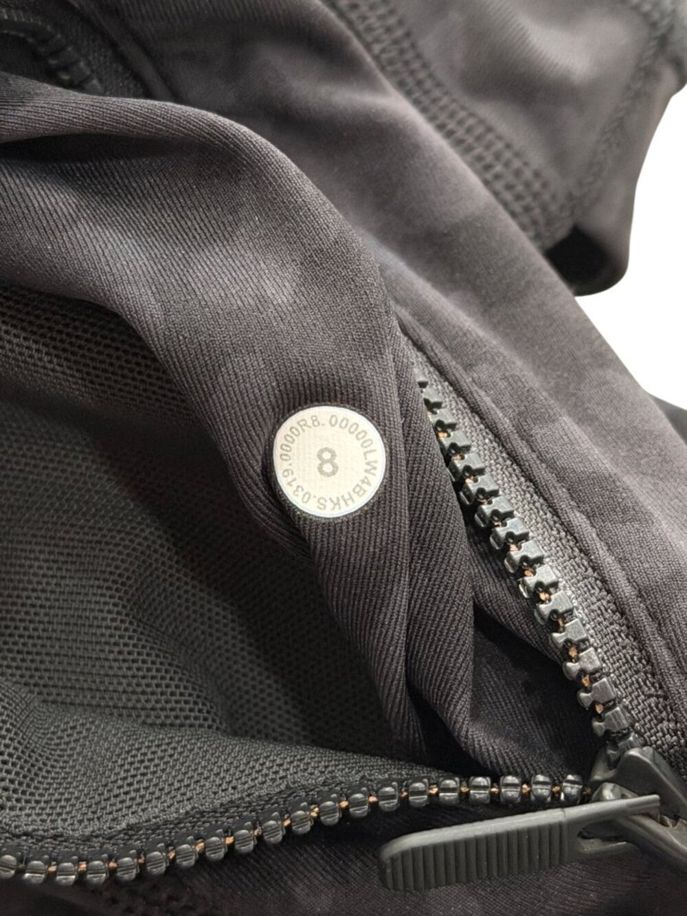 Lululemon Womens Size 8 Define Jacket *Luxtreme Formation Camo Deep Coal LW4BHKS - Picture 8 of 9